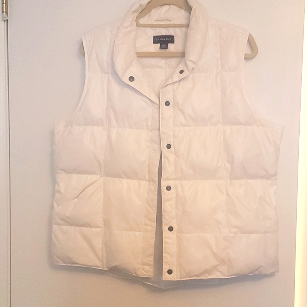 Lands End Down Puffer Vest
